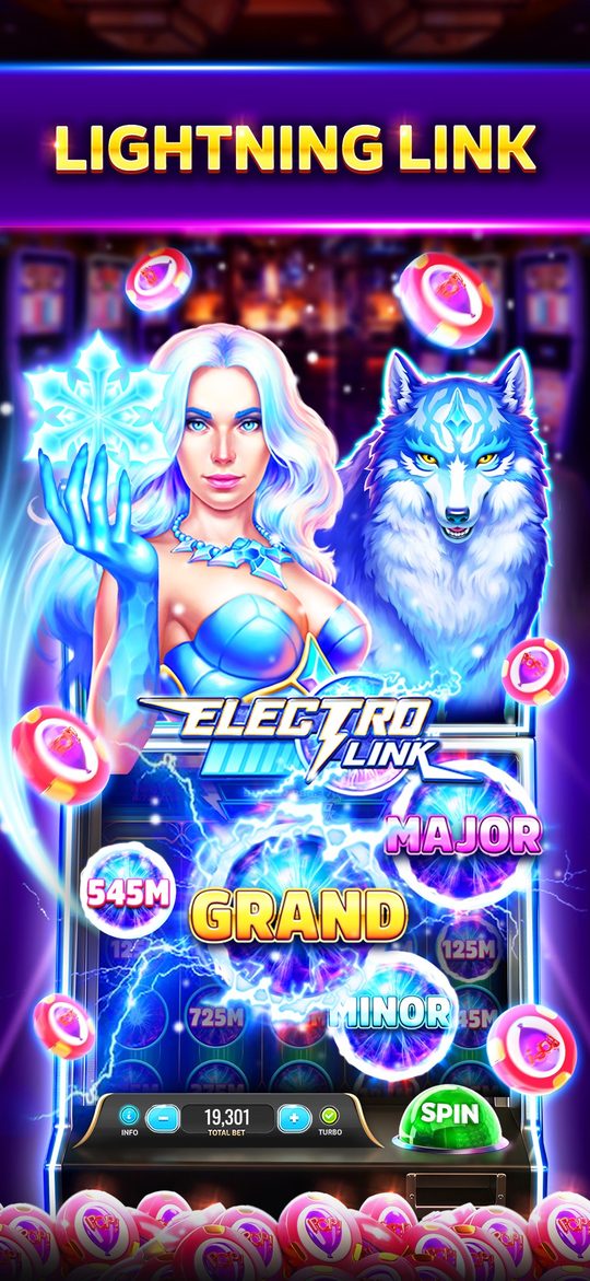 Lightning Link — the Electro Link machine with linked jackpot meters